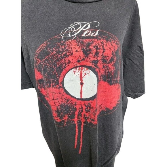 P.O.S. Bullseye Tee Size XL Black Rhymesayers Entertainment Indie Hip Hop - Picture 2 of 6